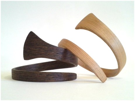 Pulseras kleo Wengue-Pino oregón jp4artwood